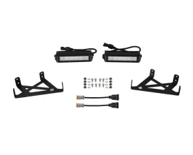 Diode Dynamics SS6 LED Fog Light Kit White Wide Ford Super Duty F250 | F350 | F450 | F550 2020-2022