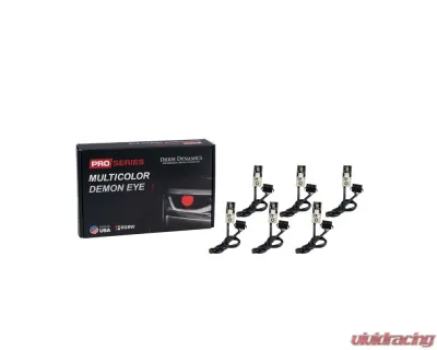 Diode Dynamics Triple Pro-Series Multicolor Demon Eyes Set - DD2298