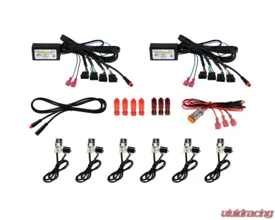 Diode Dynamics Triple Pro-Series Multicolor Demon Eyes Set - DD2298