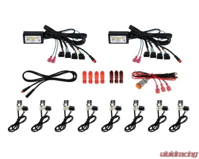 Diode Dynamics Quad Pro-Series Multicolor Demon Eyes Set - DD2299