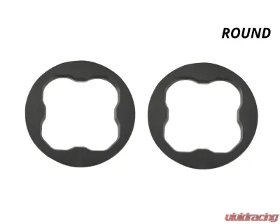 Diode Dynamics Round SS3 Bezel Pair - DD6368P