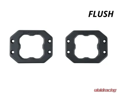 Diode Dynamics Flush Mount SS3 Bezel Pair - DD6370P