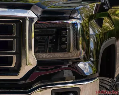 Diode Dynamics Projector Headlights Amber DRL (Pair) GMC Sierra 1500 | 2500 | 3500 2014-2019 - FL0023