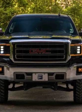 Diode Dynamics Projector Headlights Amber DRL (Pair) GMC Sierra 1500 | 2500 | 3500 2014-2019                                     - FL0023 - Image 7