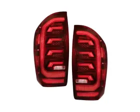 Diode Dynamics Red Pair LED Tail Lights Pair Toyota Tacoma 2016-2023