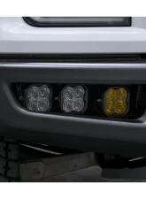Diode Dynamics SS3 LED Fog Light Kit Max Yellow Ford Raptor 2017-2020                                     - DD7361 - Image 3