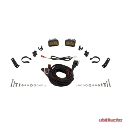 Diode Dynamics 2" 25.6 Watts SSC2 Pro Stage Series Roll Bar Chase Light Kit Honda Talon 2019-2024 - DD7670
