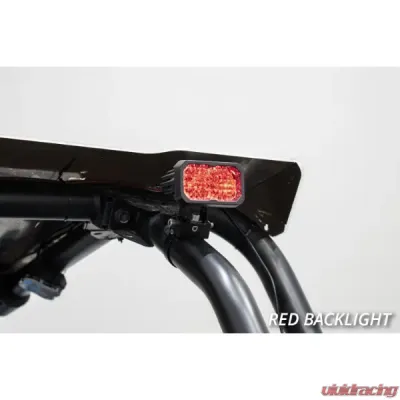 Diode Dynamics 1.75" 25.6 Watts SSC2 Pro Stage Series Roll Bar Reverse Light Kit Polaris RZR Trail 2021-2024 - DD7735