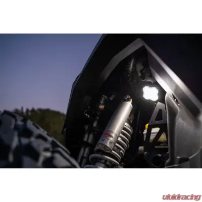 Diode Dynamics 75 Im RGBW M8 Stage Series SXS Rock Light Installer Kit Honda Talon | Polaris XP | Trail 2014-2024 - DD7751