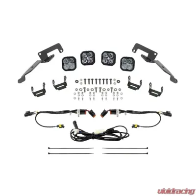 Diode Dynamics 3" 14.5 Watts SS3 Sport LED Headlight Kit White ABL Honda Talon 2022-2024 - DD7896