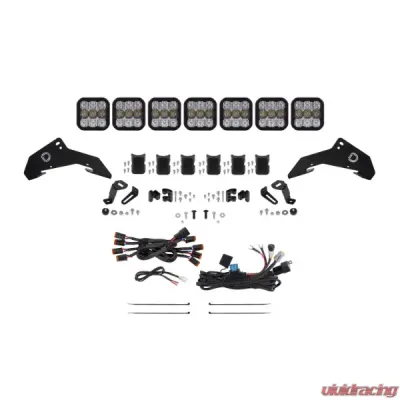 Diode Dynamics 5" SS5 Sport Roof CrossLink Lightbar Kit Honda Talon 2019-2024 - DD7917