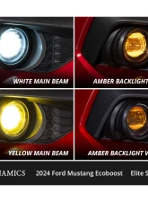 Diode Dynamics Elite Series Add-On Fog Lamp Kit White Ford Mustang EcoBoost 2024+                                     - DD7959 - Image 7