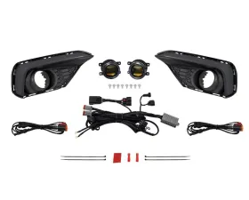 Diode Dynamics Elite Series Add-On Fog Lamp Kit Yellow Ford Mustang EcoBoost 2024+