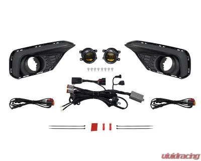 Diode Dynamics Elite Series Add-On Fog Lamp Kit Yellow Ford Mustang EcoBoost 2024+ - DD7960