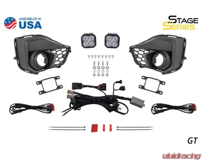 Diode Dynamics SS3 Add-On Fog Lamp Kit White Sport Ford Mustang EcoBoost 2024+ - DD7961