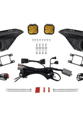Diode Dynamics SS3 Add-On Fog Lamp Kit Yellow Pro Ford Mustang EcoBoost 2024+                                     - DD7964 - Image 8