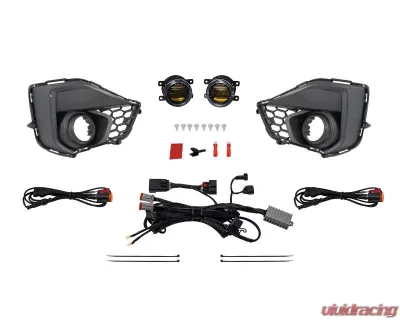 Diode Dynamics Elite Series Add-On Fog Lamp Kit Yellow Ford Mustang GT 2024+ - DD7969