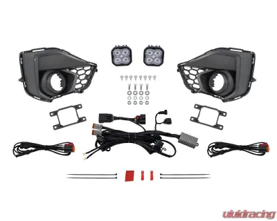 Diode Dynamics SS3 Add-On Fog Lamp Kit White Pro Ford Mustang GT 2024+ - DD7972