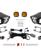 Diode Dynamics SS3 Add-On Fog Lamp Kit Yellow Max Ford Mustang GT 2024+                                     - DD7975 - Image 6