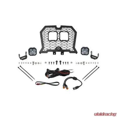 Diode Dynamics Pro Stage Series LED Grille Kit Polaris RZR XP 2019-2023 - DD8075
