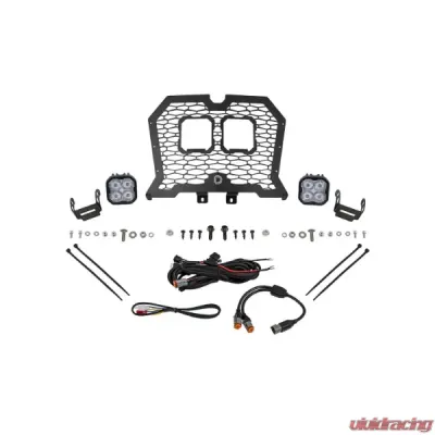 Diode Dynamics Pro Stage Series LED Grille Kit Polaris RZR XP 2019-2023 - DD8077