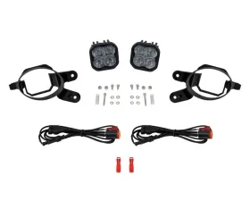 Diode Dynamics Cool White (6000K) Sport White SAE Fog SS3 LED Fog Light Kit Lexus IS350C 2010-2013