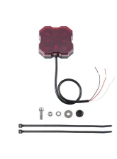 Diode Dynamics Stage Series Single-Color Red LED Rock Light with Hookup Connector                                     - DD7431 - Image 6