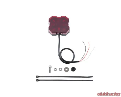 Diode Dynamics Stage Series Single-Color Red LED Rock Light with Hookup Connector - DD7431