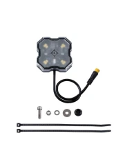 Diode Dynamics Stage Series Single-Color LED White Diffused Rock Light with M8 Connector                                     - DD7435 - Image 7