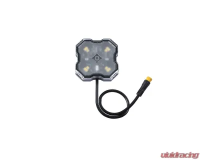 Diode Dynamics Stage Series Single-Color LED White Diffused Rock Light with M8 Connector - DD7435