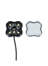 Diode Dynamics Stage Series Single-Color LED White Diffused Rock Light with M8 Connector                                     - DD7435 - Image 3