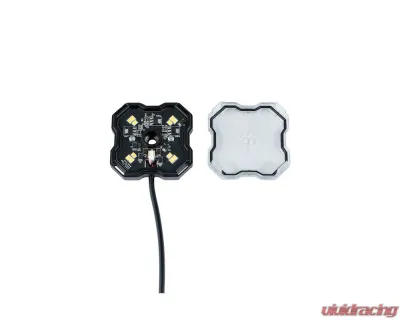 Diode Dynamics Stage Series Single-Color LED White Diffused Rock Light with M8 Connector - DD7435