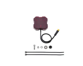 Diode Dynamics Stage Series Single-Color Red LED Rock Light with M8 Connector