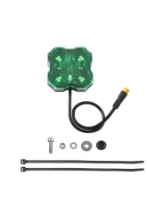 Diode Dynamics Stage Series Single-Color Green LED Rock Light with M8 Connector                                     - DD7438 - Image 5