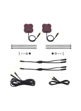 Diode Dynamics 2-Pack Stage Series Single-Color Red LED Rock Light with M8 Connector                                     - DD7458 - Image 6