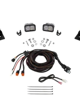 Diode Dynamics C2 2.0 Pro White Combo/Driving Stage Series Ditch Light Kit Ford Maverick 2022-2024                                     - DD7760 - Image 7