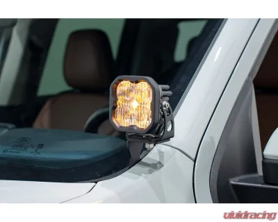 Diode Dynamics C2 2.0 Pro Yellow Combo Stage Series Ditch Light Kit Ford Maverick 2022-2024 - DD7761