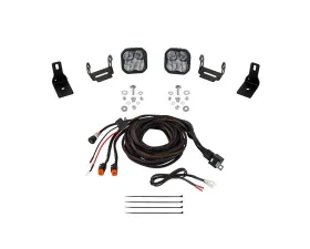 Diode Dynamics Stage Series Ditch Light Kit SS3 Sport White Combo Ford Maverick 2022+