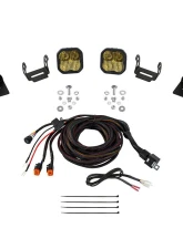 Diode Dynamics Stage Series Ditch Light Kit SS3 Pro Yellow Combo Ford Maverick 2022+                                     - DD7765 - Image 7