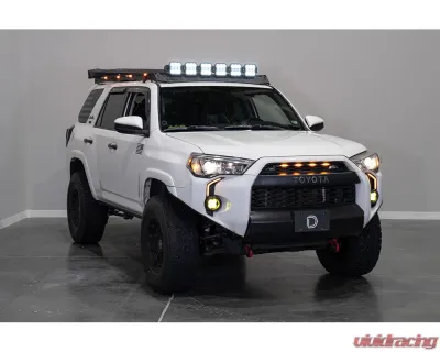 Diode Dynamics SS5 6-Pod CrossLink Sport Yellow Combo Lightbar Kit w/ Roof Rack Brackets Prinsu | Sherpa - DD7817