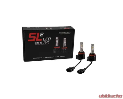 Diode Dynamics H11/H8/H9 Pair White SL2 LED Bulbs - DD0467P
