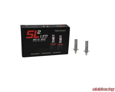 Diode Dynamics H1 Pair Yellow SL2 LED Bulbs - DD0470P