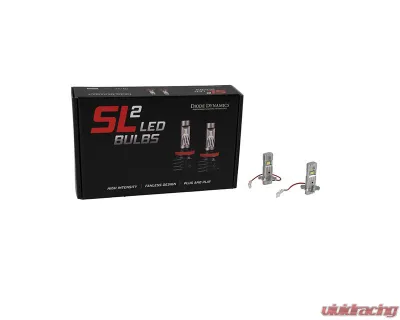 Diode Dynamics H3 Pair White SL2 LED Bulbs - DD0471P