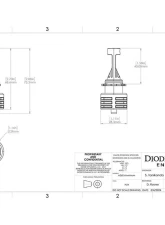 Diode Dynamics P13W Pair Yellow SL2 LED Bulbs                                     - DD0480P - Image 5