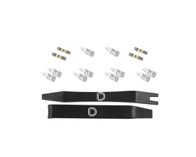 Diode Dynamics Cool White Stage 2 Interior LED Kit Honda Accord 2013-2017