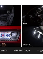 Diode Dynamics Cool White Stage 2 Interior LED Kit GMC Canyon 2015-2022                                     - DD0498 - Image 4