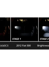Diode Dynamics Cool White Stage 1 Interior LED Kit Fiat 500 2012-2019                                     - DD0501 - Image 3