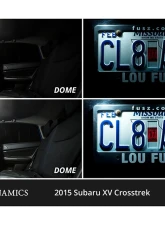 Diode Dynamics Cool White Stage 1 Interior LED Kit Subaru XV Crosstrek 2013-2016                                     - DD0509 - Image 4