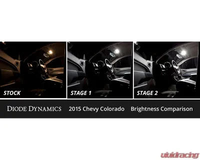 Diode Dynamics Cool White Stage 1 Interior LED Kit Chevrolet Colorado 2015-2022 - DD0511