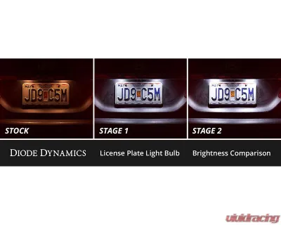 Diode Dynamics Cool White Stage 2 Interior LED Kit Nissan Maxima 2016-2023 - DD0518